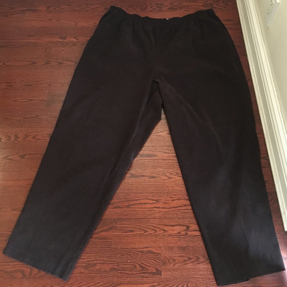 Courtenay Pull-On Pants. Plus Size 24W. Brown. Like New Condition.